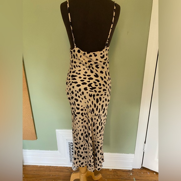 OLIVIA + JAMES BIAS CUT PRINTED DRESS - Picture 3 of 7